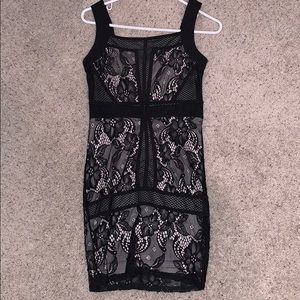 Alt B size small mini tight lace dress